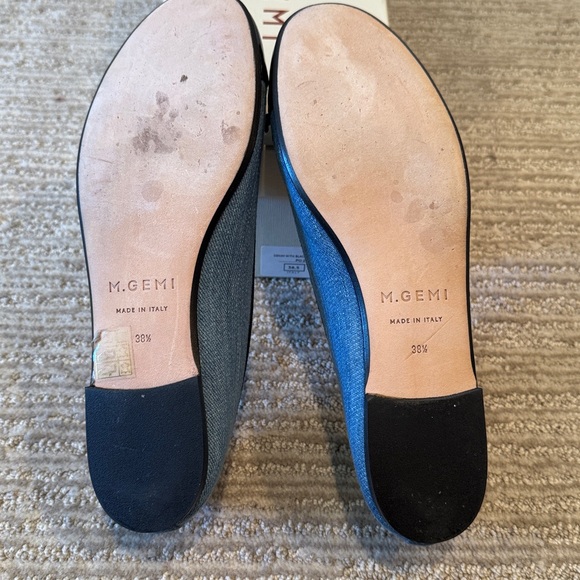 M. Gemi The Rosa Denim Flats - Picture 5 of 10